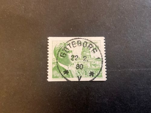 Nobelpristagare 1917 facit nr 1028 lyxstämplat GLTEBORG 1