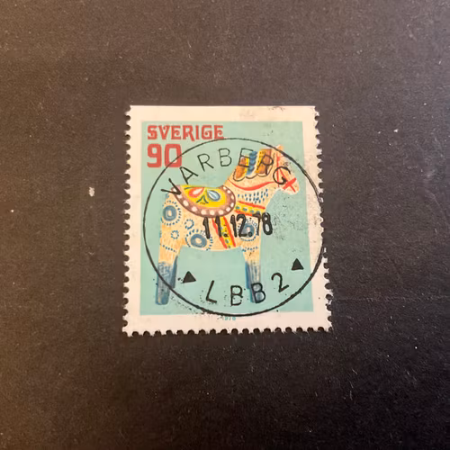Gamla leksaker facit nr 1063 lyxstämplat VARBERG LBB2