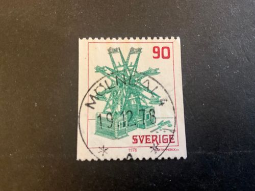 Gamla leksaker facit nr 1062 praktstämplat MÖLNDAL 4