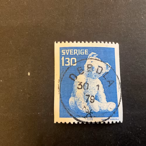 Gamla leksaker facit mr 1065 lyxstämplat OBBOLA