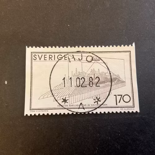 Havsforskning facit 1100 lyxstämplat HJO