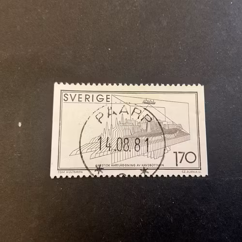 Havsforskning facit 1100 lyxstämplat PÅARP