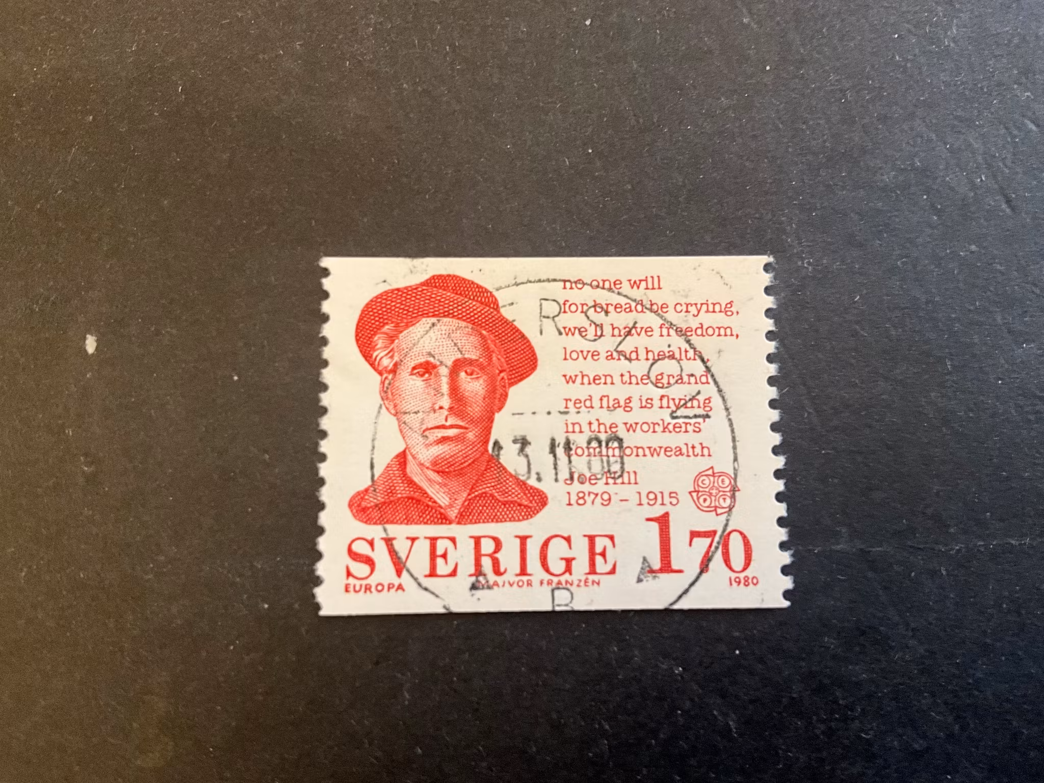 Europa IX facit nr 1124 lyxstämplat ANDERSLÖV
