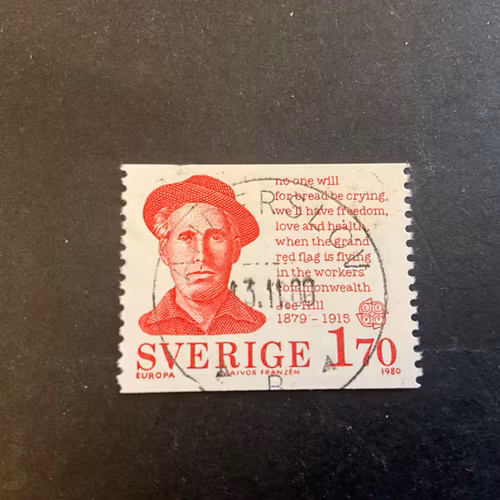 Europa IX facit nr 1124 lyxstämplat ANDERSLÖV