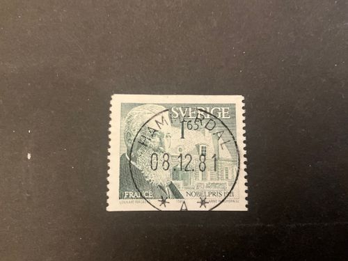 Nobelpris 1921 facit nr 1193 lyxstämplat HAMMERDAL