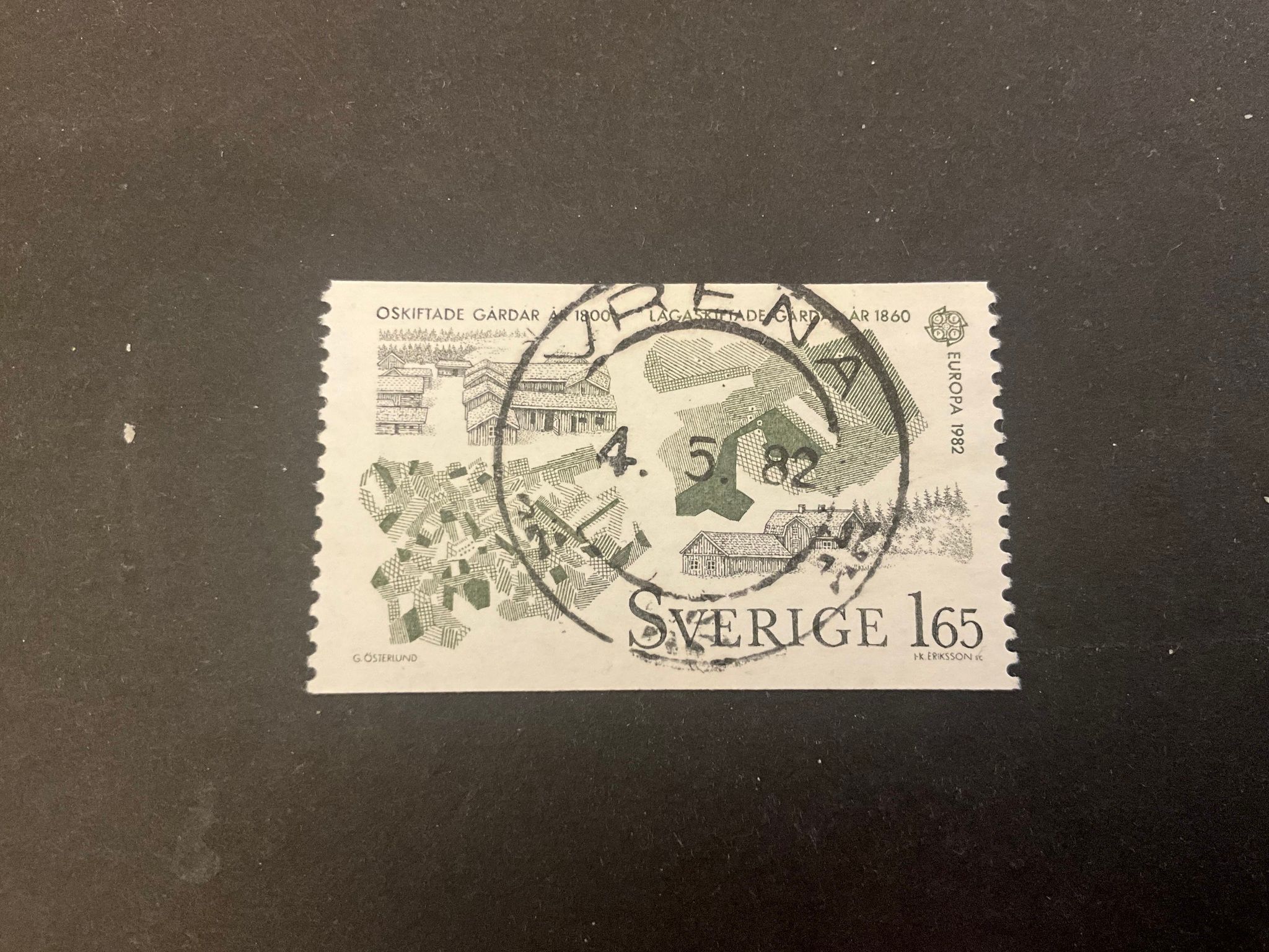 Europa XI facit nr 1204 lyxstämplat VRENA