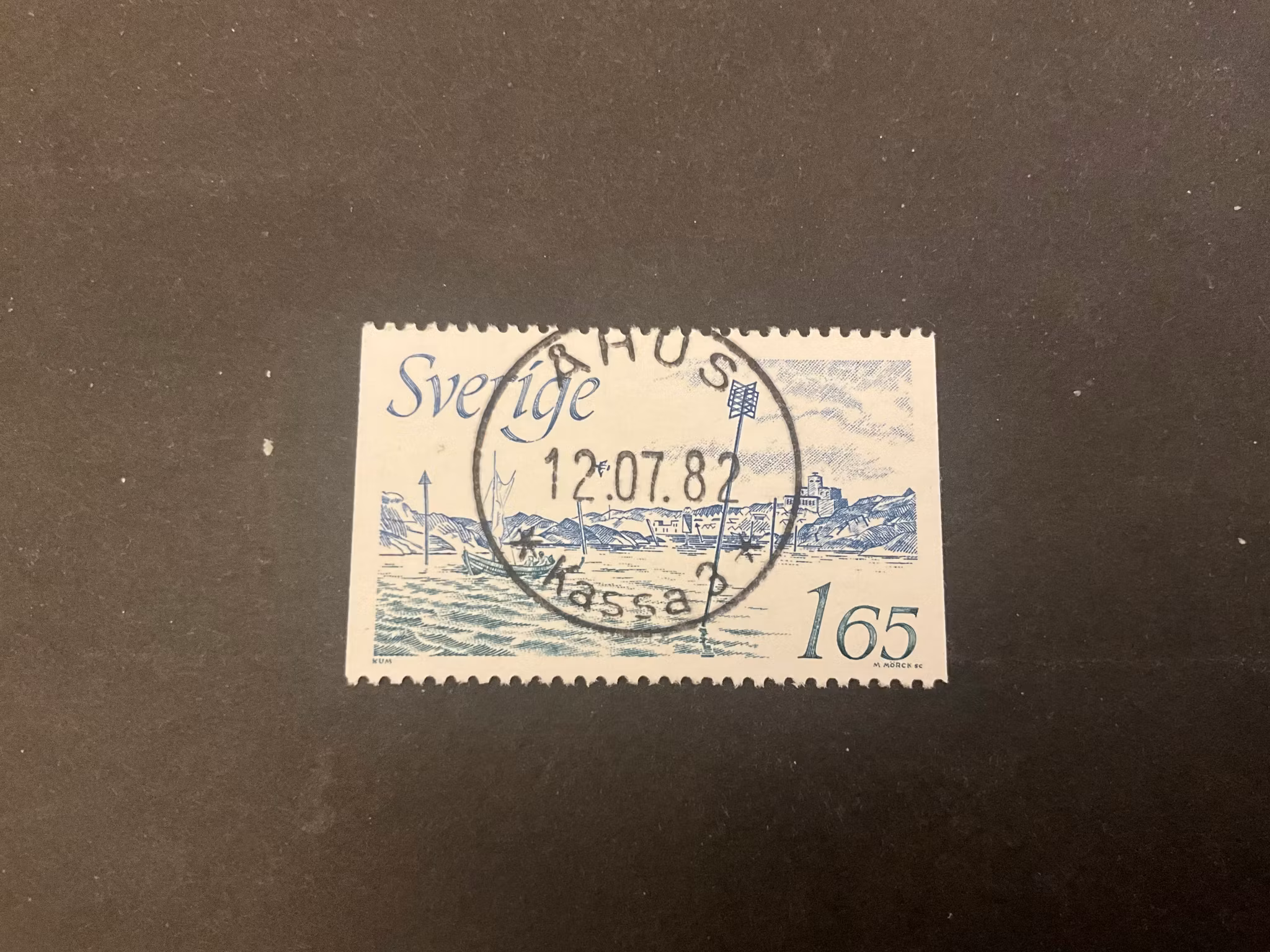 Nya sjömärken facit 1213 lyxstämplat ÅHUS