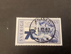 Leva tillsammans facit nr 1220 lyxstämplat KNÄRED