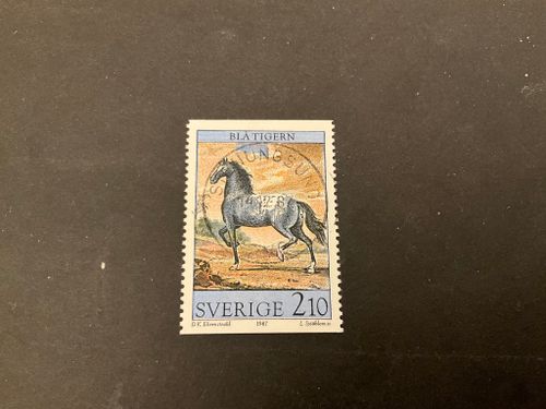Konst på Gripsholm slott facit nr 1464 lyxstämplat STENUNGSUND