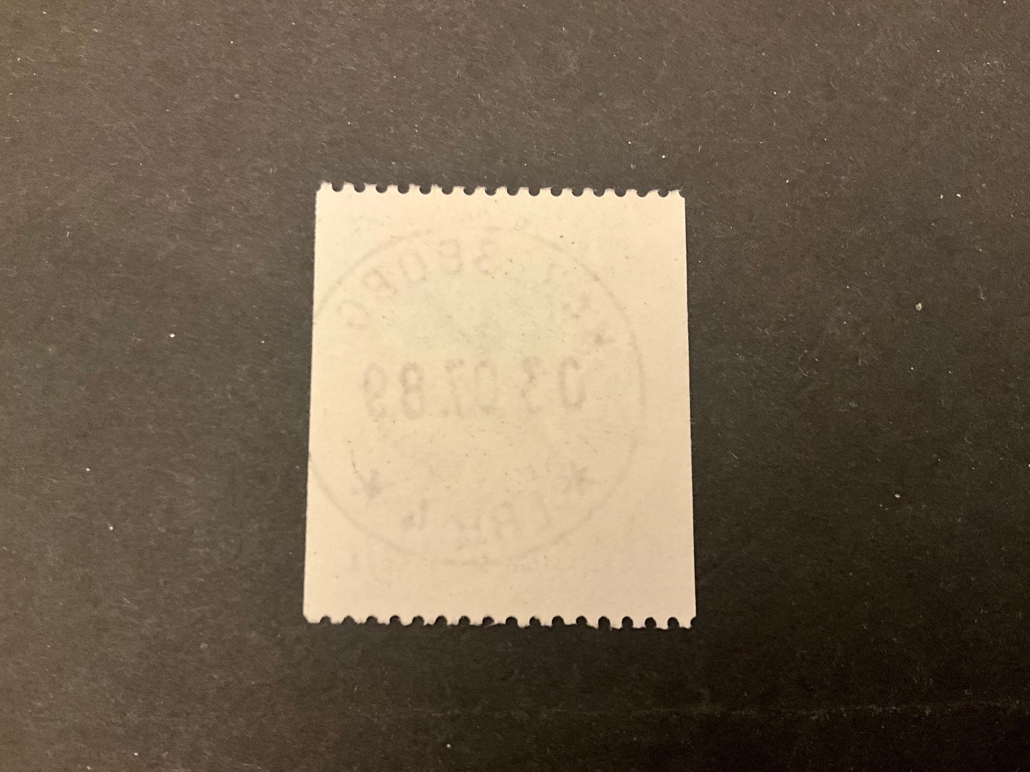 Djur i hotad miljö facit nr 1546 lyxstämplat KARLSBORG 1
