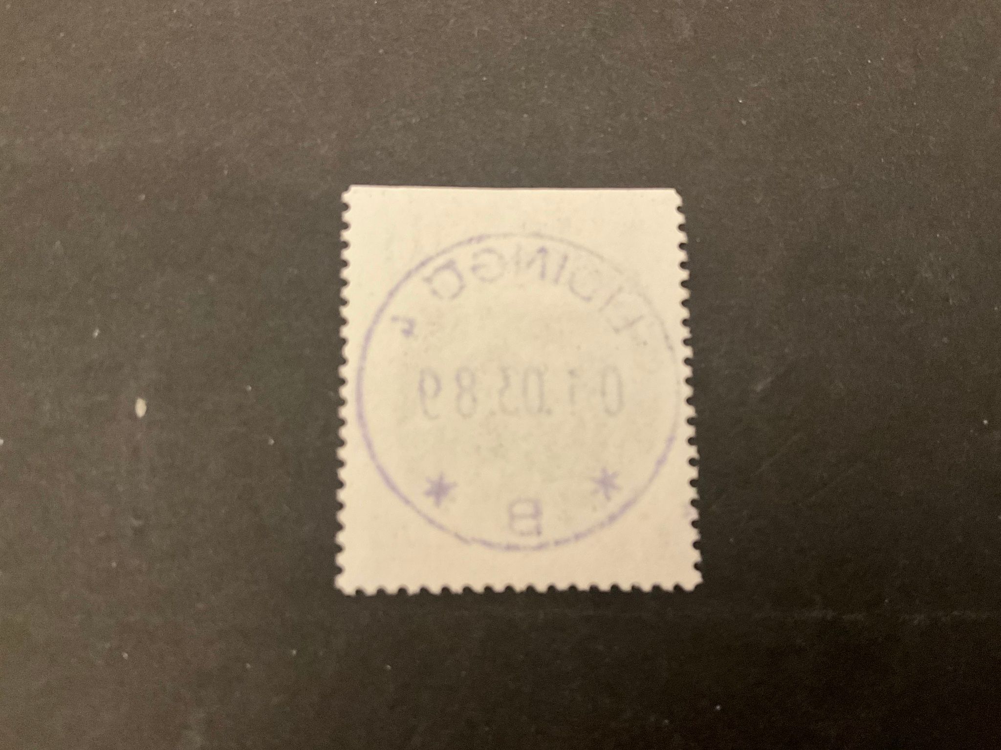 Djur i hotad miljö facit nr 1541 lyxstämplat LIDINGÖ 4
