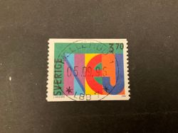 Ja och NEJ frimärken facit nr 1885 lyxstämplat MELLERUD 1 *LBB 7*