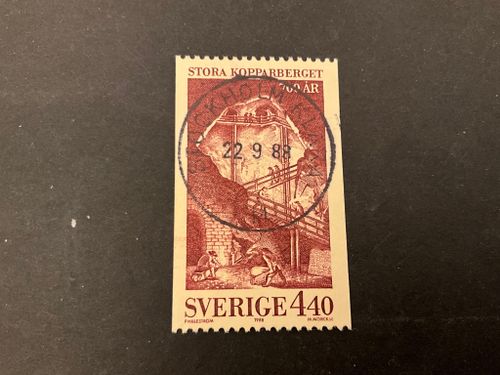 Jubileer facit nr 1510 lyxstämplat STOCKHOLM-KLARA