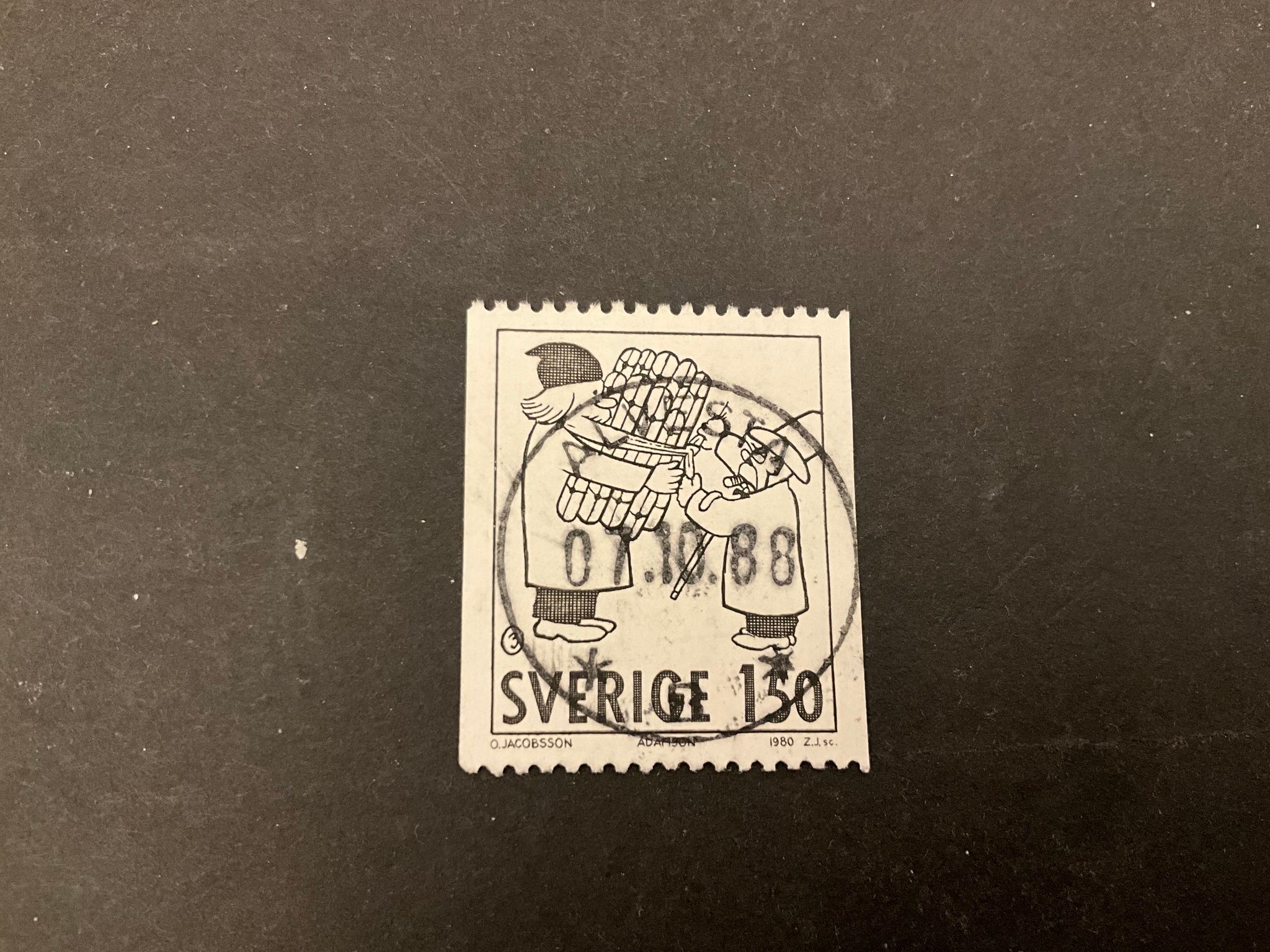 Svenska serier facit nr 1143 lyxstämplat ALVESTA