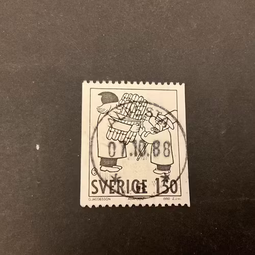 Svenska serier facit nr 1143 lyxstämplat ALVESTA