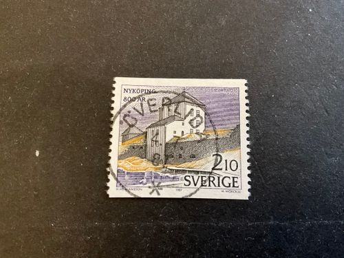 Stadsjubileer facit nr 1458 lyxstämplat ÖVERLIDA