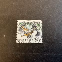 Rabattmärken X facit nr 1503 lyxstämplat YTTERHOGDAL