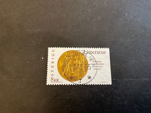 Nobelpriset 100 år facit nr 2252 lyxstämplat SÖDERTÄLJE 1