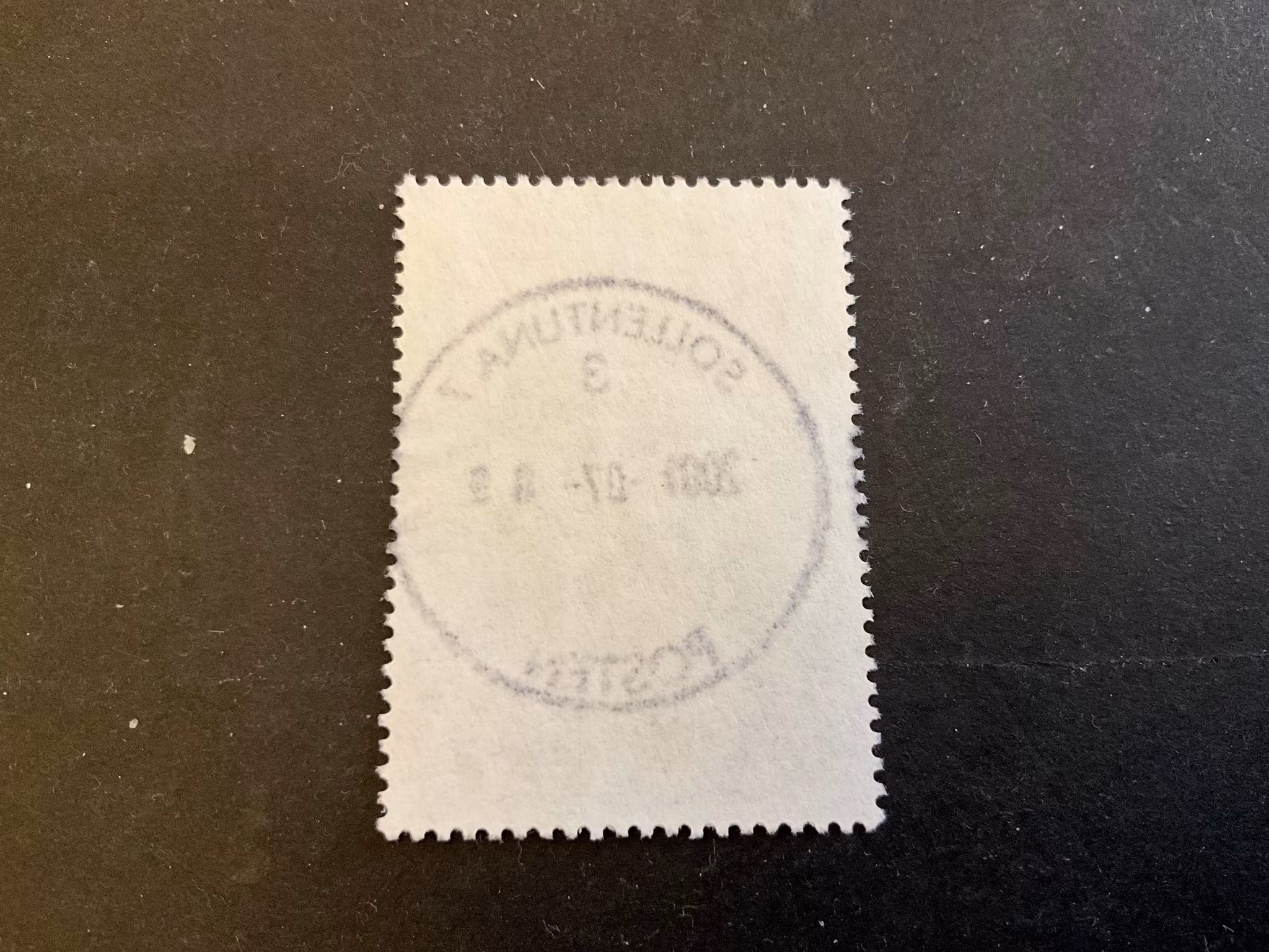 Europa XXI facit nr 1731 lyxstämplat SOLLENTUNA 7