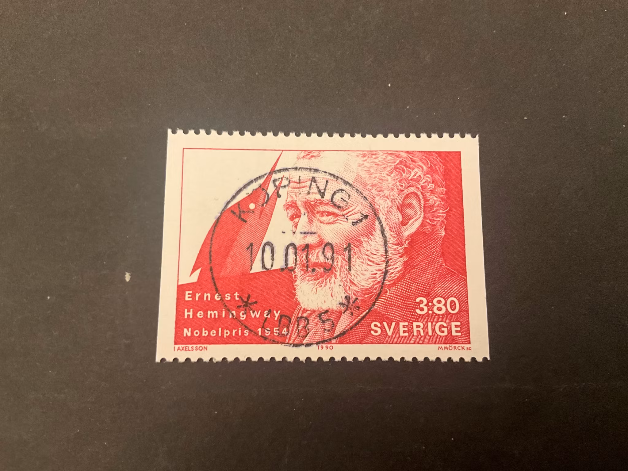 Nobelpristagare litteratur facit 1657 lyxstämplat KÖPING 1 *LBB 5*
