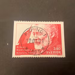 Nobelpristagare litteratur facit 1657 lyxstämplat KÖPING 1 *LBB 5*