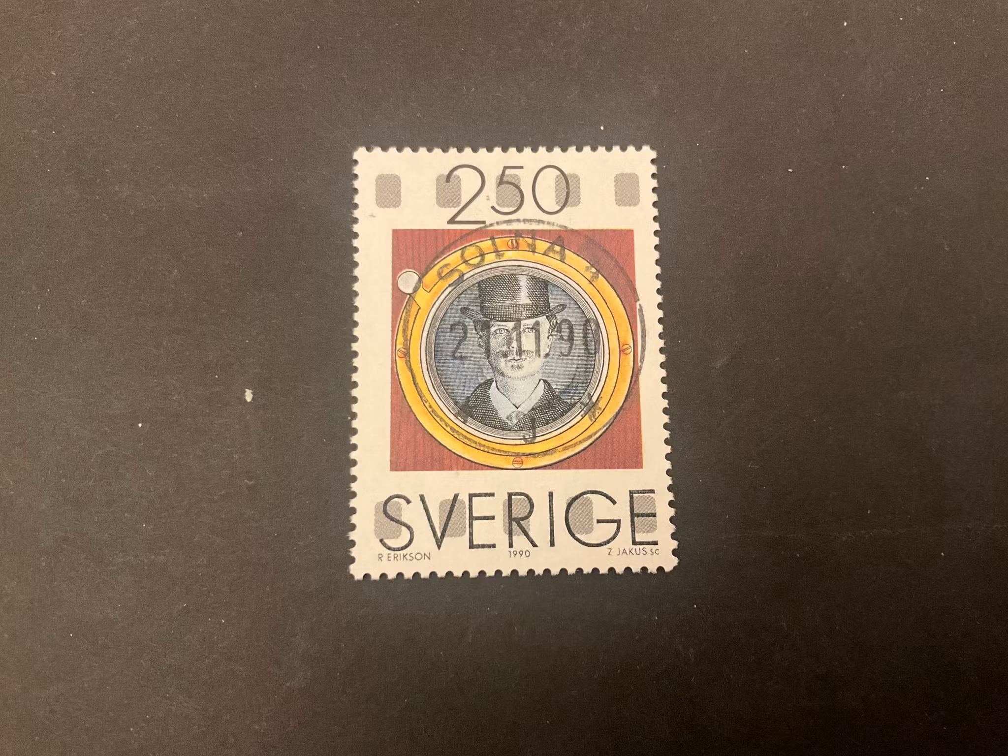 Fotografering facit nr 1648 lyxstämplat SOLNA 4