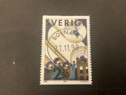 Massa och papper facit nr 1639 lyxstämplat SOLNA 4