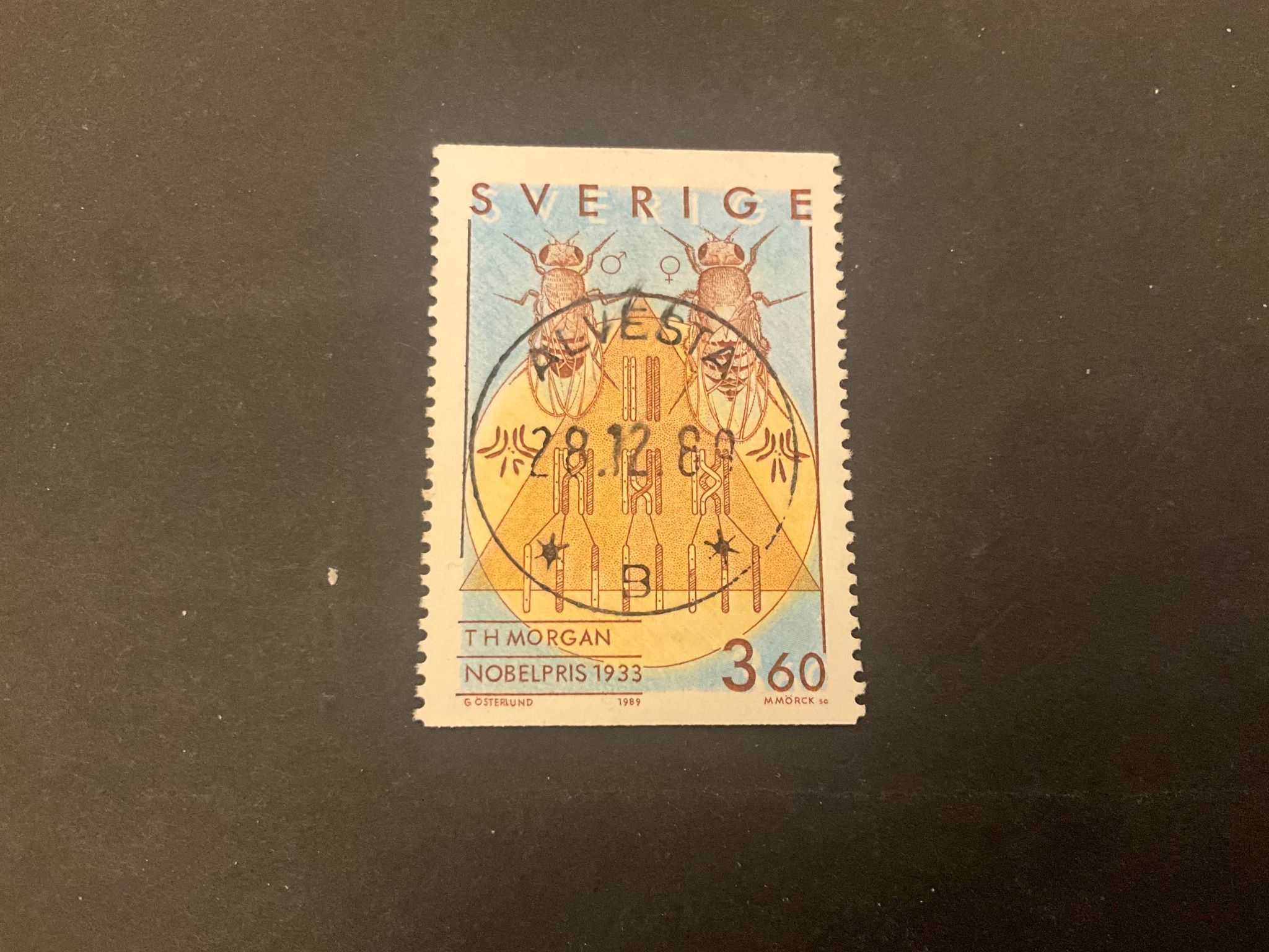 Nobelpristagare fysologi eller medicin facit 1589 lyxstämplat ALVESTA