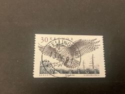 Berguv facit nr 1582 a praktstämplat FELLINGSBRO