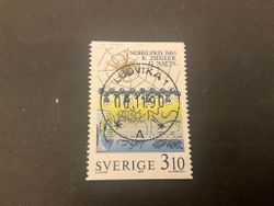 Nobelpristagare kemi facit 1534 lyxstämplat LUDVIKA 1