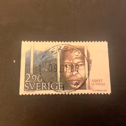 Nobelpristagare fred facit nr 1432 lyxstämplat EKSJÖ
