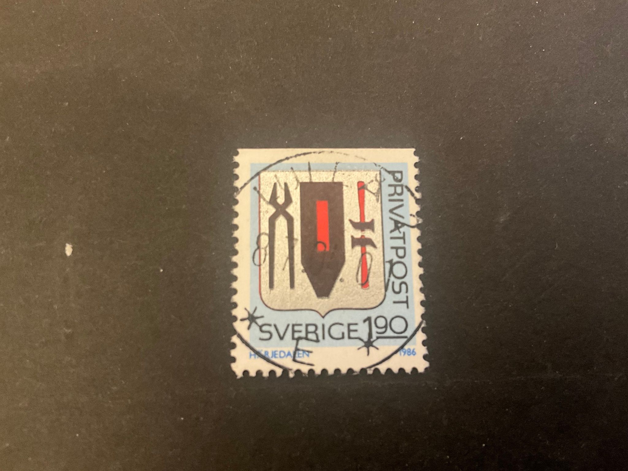 Rabattmärken VIII facit nr 1403 praktstämplat LULEÅ 2