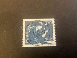VM i bordtennis facit nr 1343 lyxstämplat LULEÅ 1