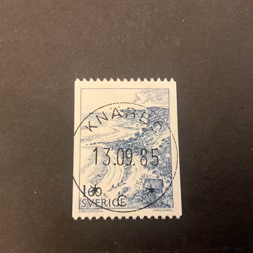 Stora Karlsö facit nr 1264 lyxstämplat KNÄRED