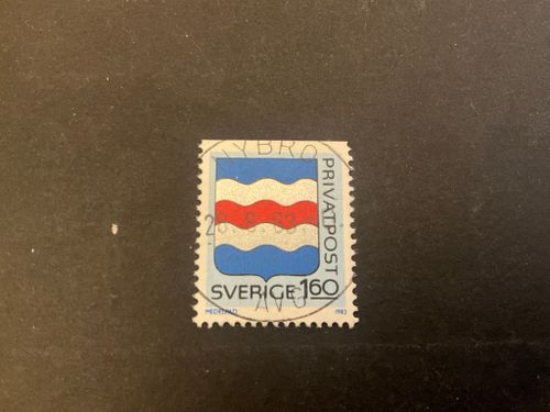 Rabattmärken V facit 1251 lyxstämplat NYBRO