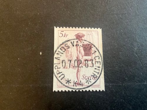 Graziella facit 1203 lyxstämplat UPPLANDS VÄSBY 1 CENTRUM