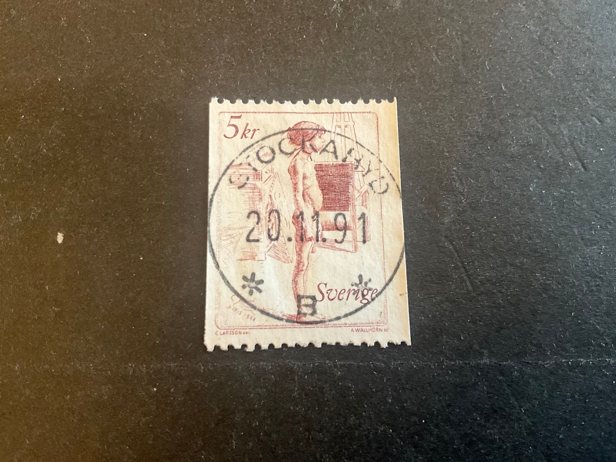 Graziella facit 1203 lyxstämplat STOCKARYD