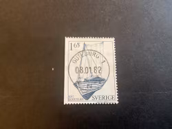 Allmogebåtar facit nr 1169 lyxstämplat GÖTEBORG 1