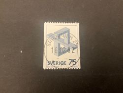 Omöjliga figurer facit nr 1201 lyxstämplat STOCKHOLM 25