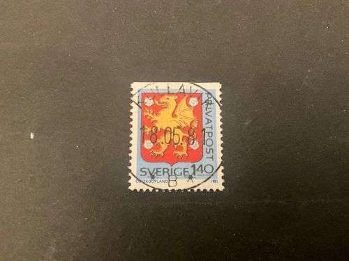 Rabattmärken III facit nr 1162 lyxstämplat KULLAVIK