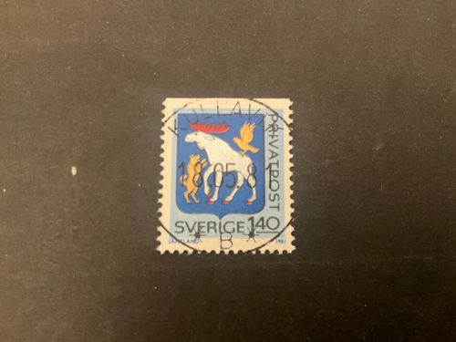 Rabattmärken III facit nr 1163 lyxstämplat KULLAVIK