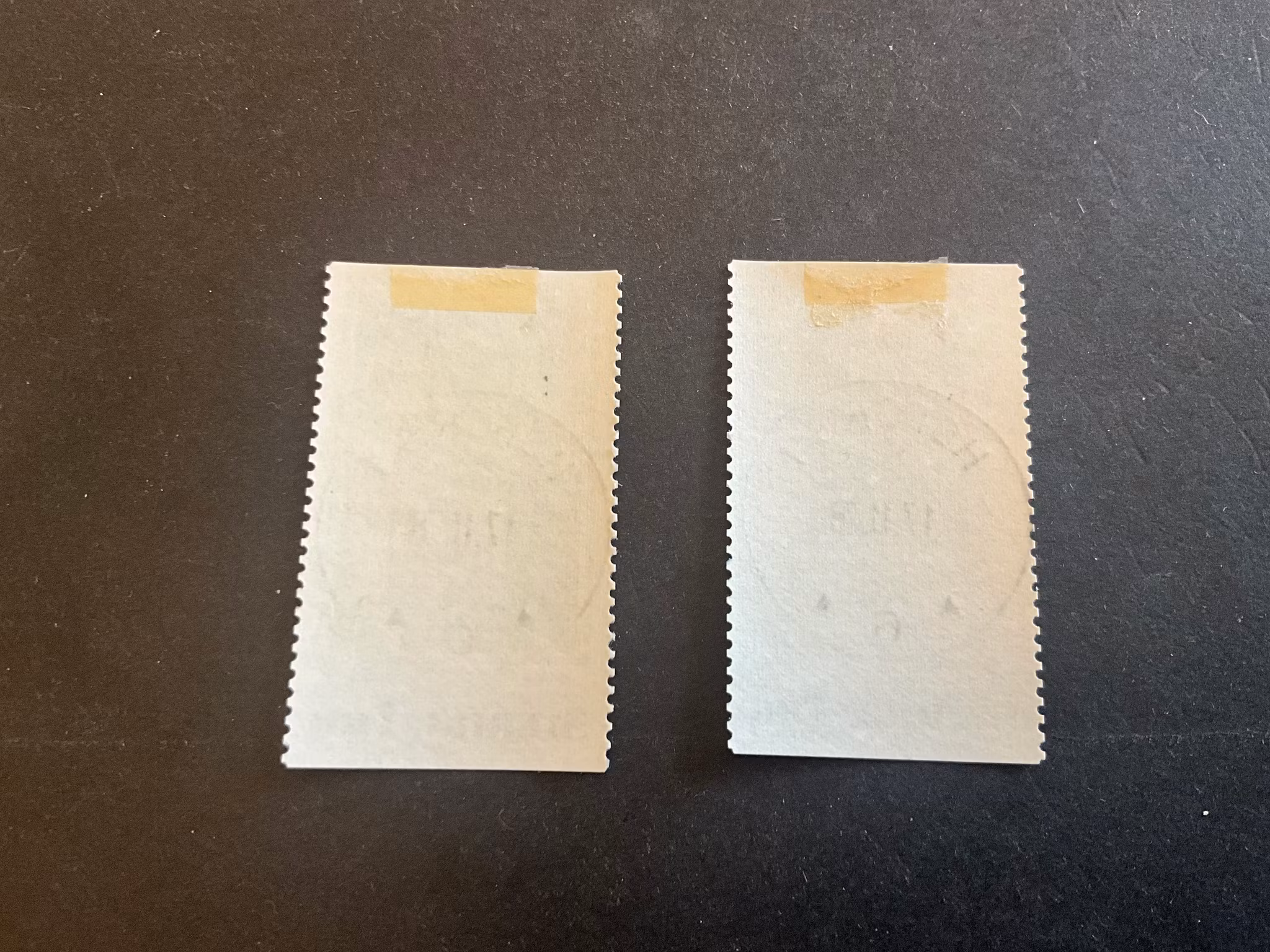 Medeltida bokmåleri facit 985+986 lyxstämplat HOFORS 1
