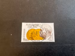 Nobelpriset 100 år facit nr 2249 stämplat märke