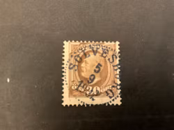 Oscar II facit nr 58 praktstämplat SÖLVESBORG