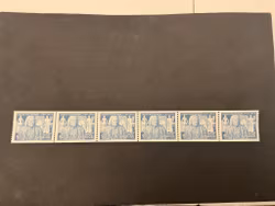 Jonas Alströmer facit nr 525 postfriskt 6-strip