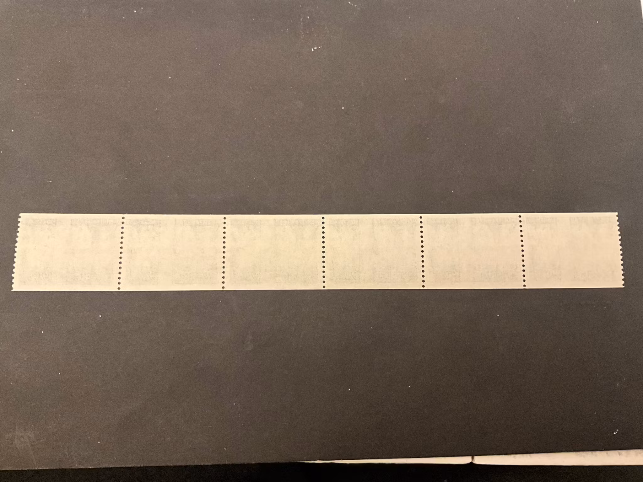 Jonas Alströmer facit nr 525 postfriskt 6-strip