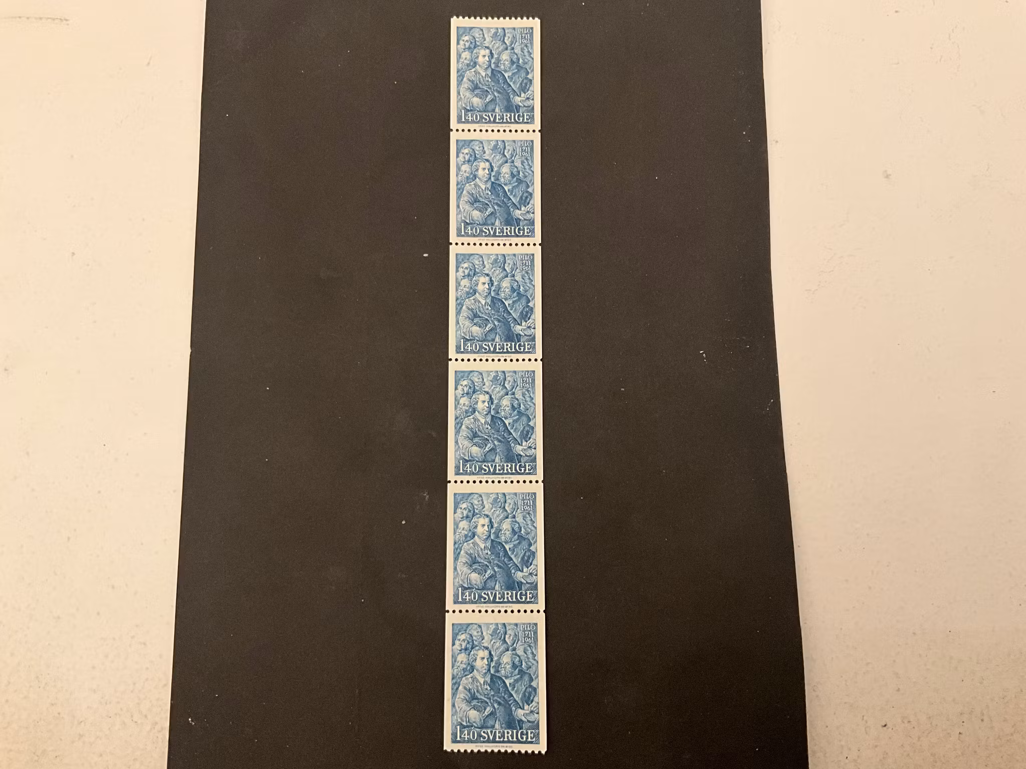 Pilo facit nr 523 postfriskt 6-strip