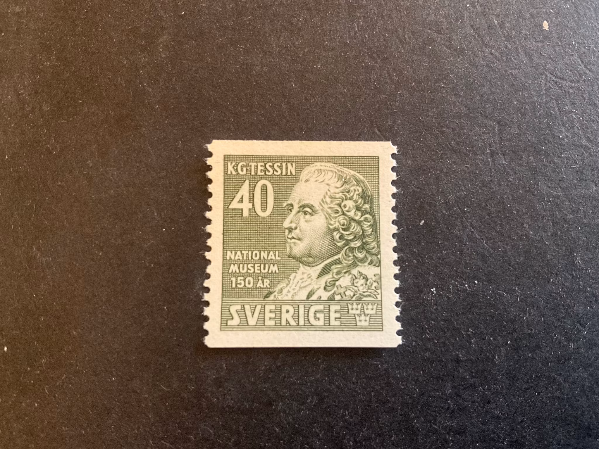Nationalmuseum 150 år facit nr 339 postfriskt märke