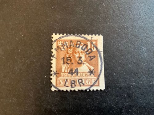 Sergel facit nr 326 B2 lyxstämplat EMMABODA *LBR*