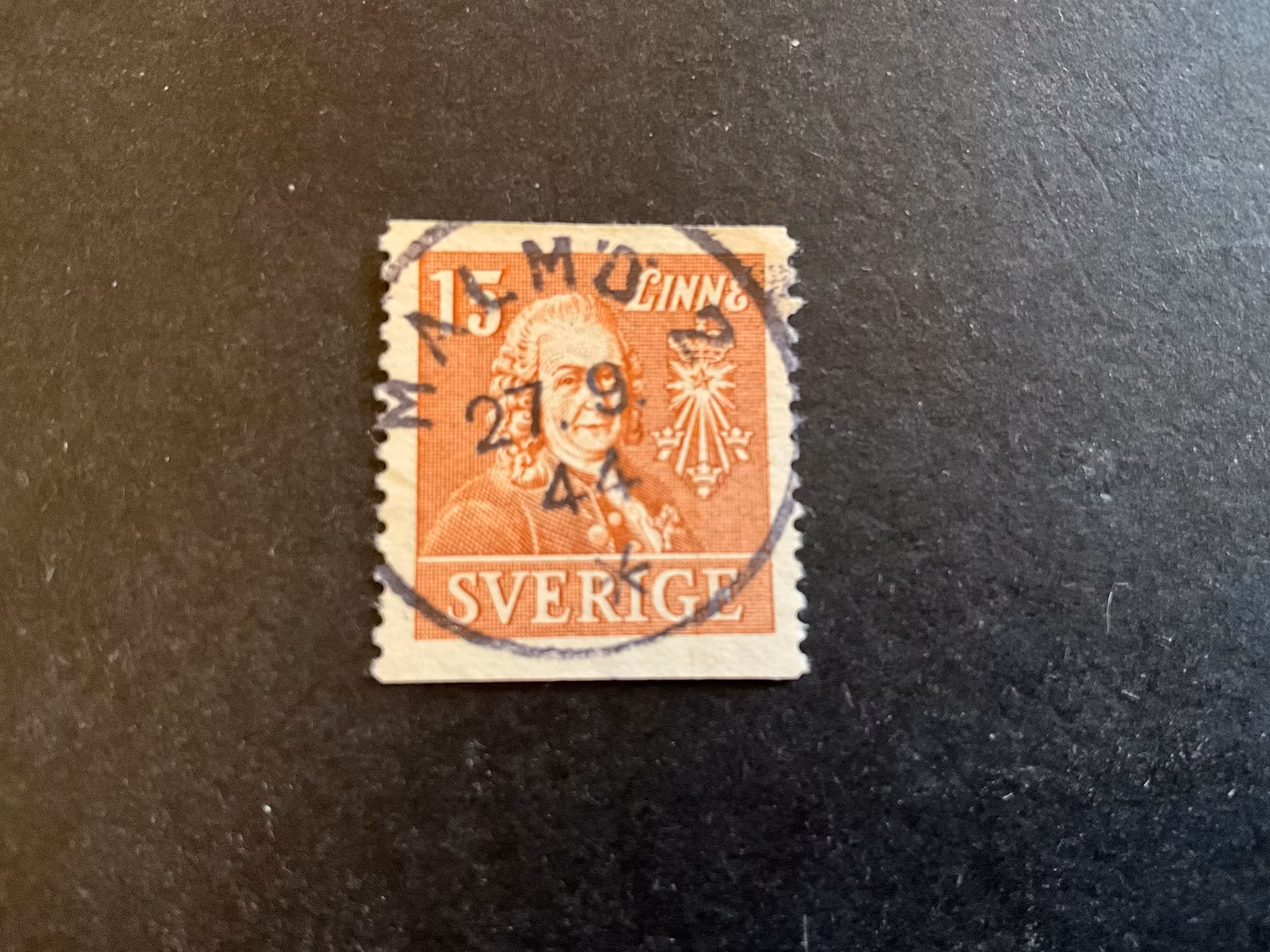 Linné facit nr 321 A praktstämplat MALMÖ 2